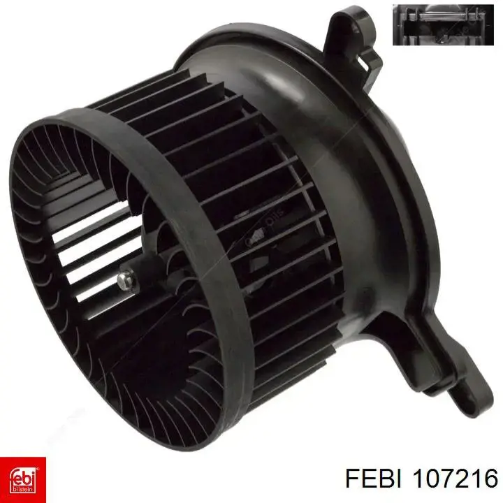 Motor de ventilador de forno (de aquecedor de salão) 6441R5 Peugeot/Citroen
