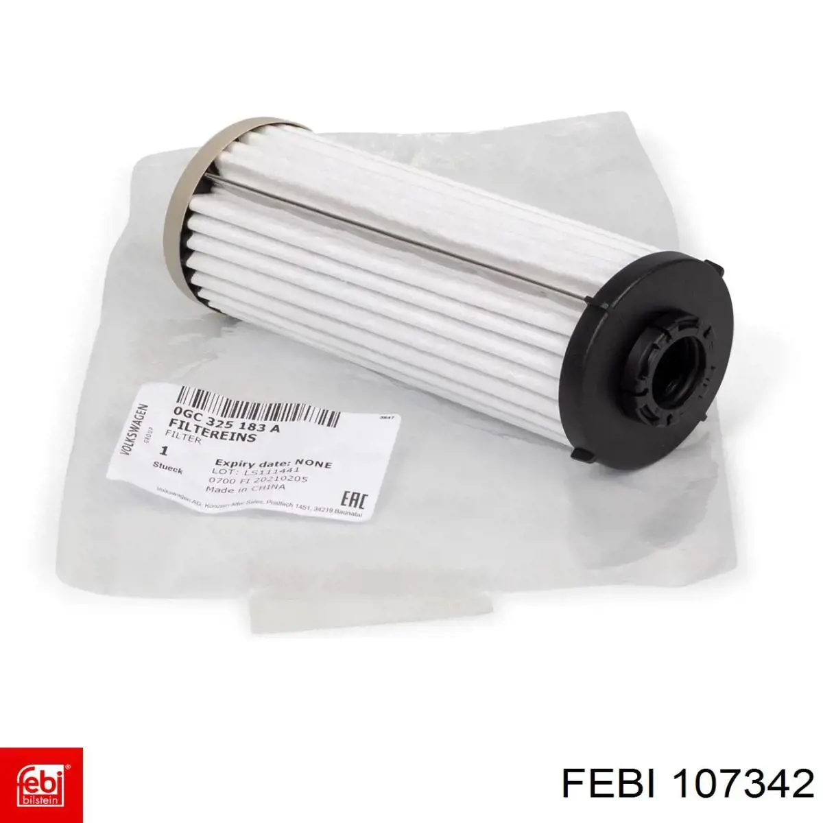 Filtro da Caixa Automática de Mudança Febi 107342 preço, a partir de 15,80 USD