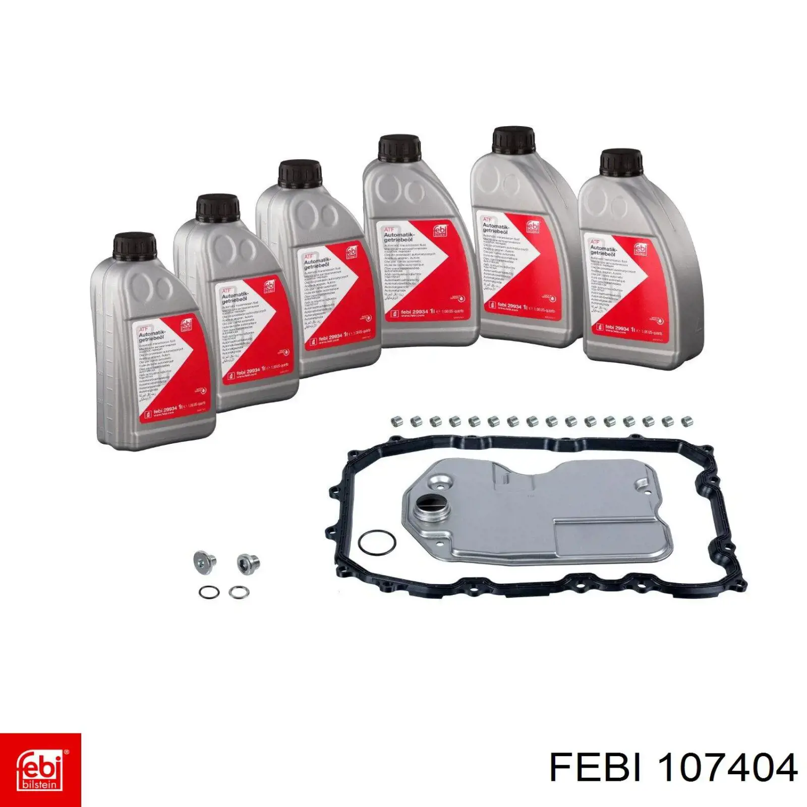 Filtro da Caixa Automática de Mudança Febi 107404 preço, a partir de 27,65 USD