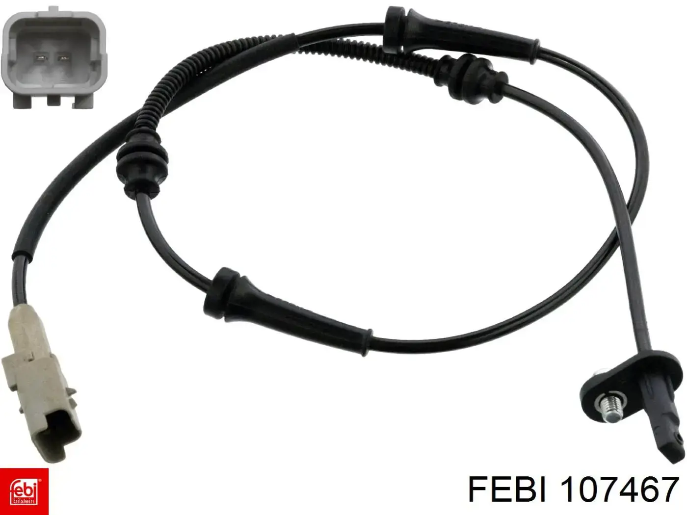 107467 Febi Sensor dianteiro de ABS