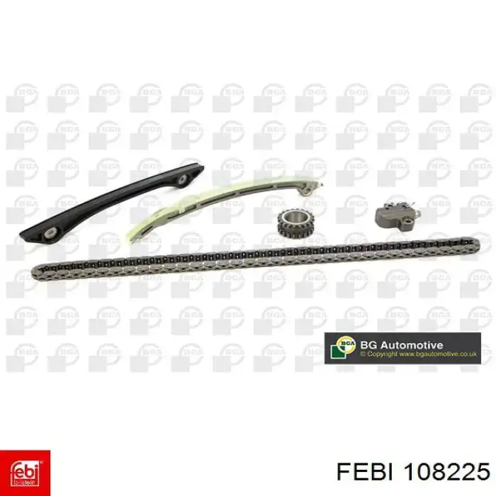 Compre 108225 Febi Cadeia do mecanismo de distribuição de gás, kit