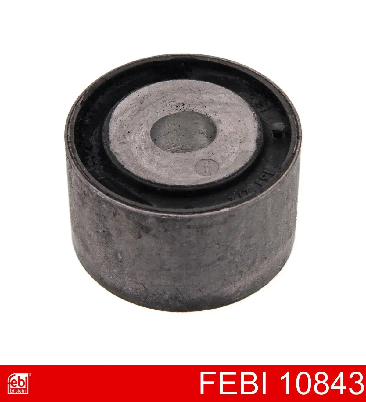 Bloco silencioso (coxim) traseiro de redutor do eixo traseiro Febi 10843 preço, a partir de 14,26 USD