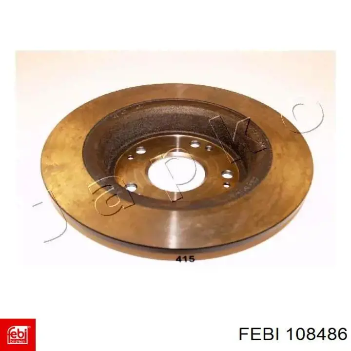 Compre 108486 Febi Disco do freio traseiro