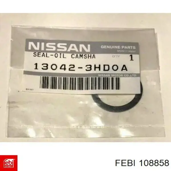 108858 Febi Vedação dianteira da árvore distribuidora de motor
