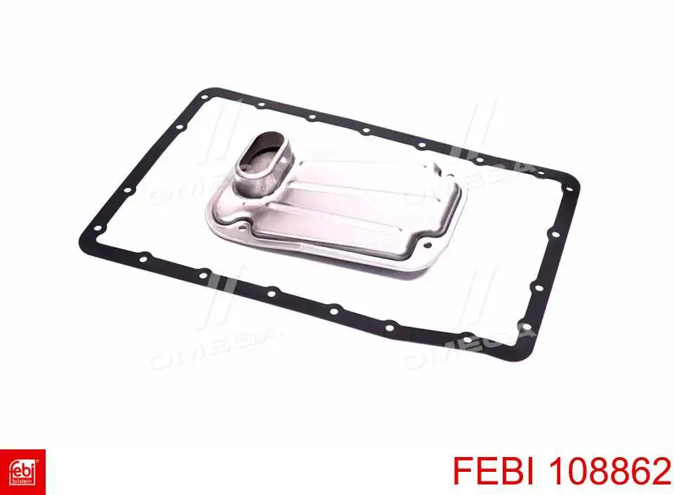 Filtro da Caixa Automática de Mudança Febi 108862 preço, a partir de 23,30 USD