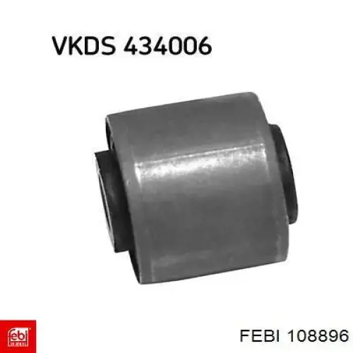 Bloco silencioso do braço oscilante superior traseiro Febi 108896 preço, a partir de 6,40 USD
