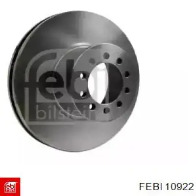 Compre 10922 Febi Disco do freio dianteiro
