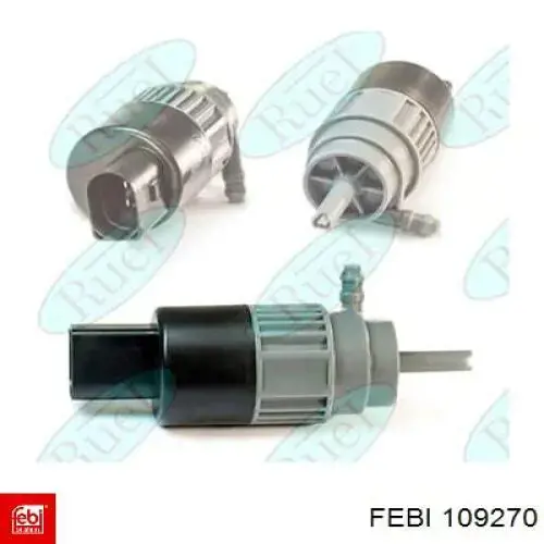 C2Z8869 Jaguar Bomba de motor de fluido para lavador de vidro dianteiro