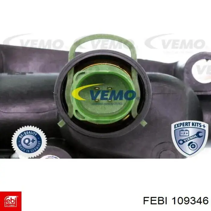Compre 109346 Febi Sensor dianteiro de ABS
