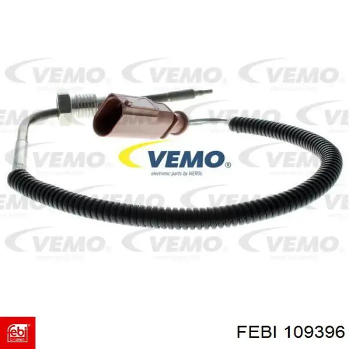 109396 Febi Sensor de temperatura dos gases de escape (GE), antes de filtro de partículas diesel