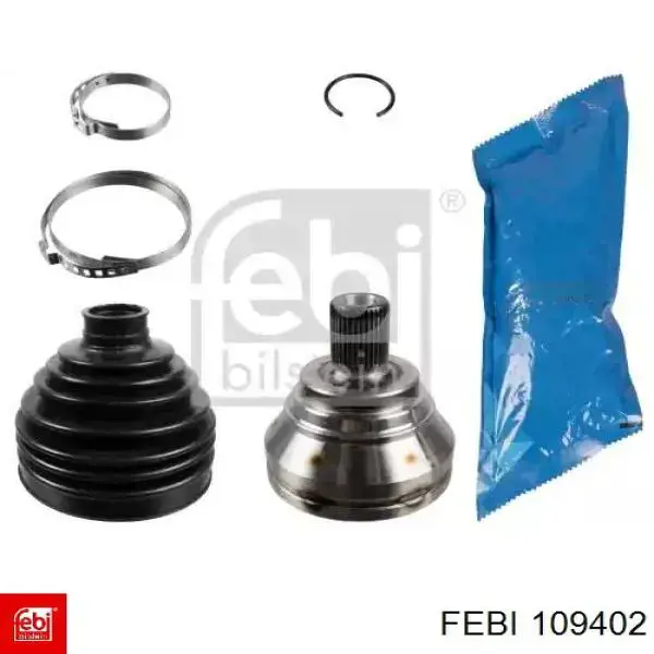 Junta homocinética externa dianteira Febi 109402 preço, a partir de 71,19 USD