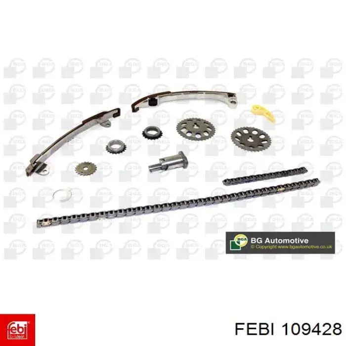 Cadeia do mecanismo de distribuição de gás, kit Febi 109428 preço, a partir de 153,73 USD
