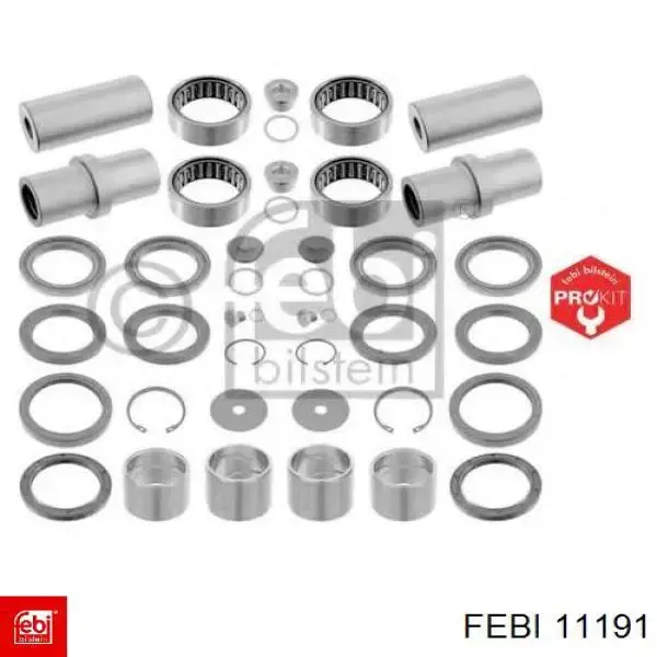 Compre 11191 Febi Kit de reparação do pivô de extremidade do eixo