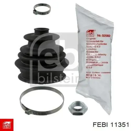 Compre 11351 Febi Braço oscilante inferior direito de suspensão dianteira