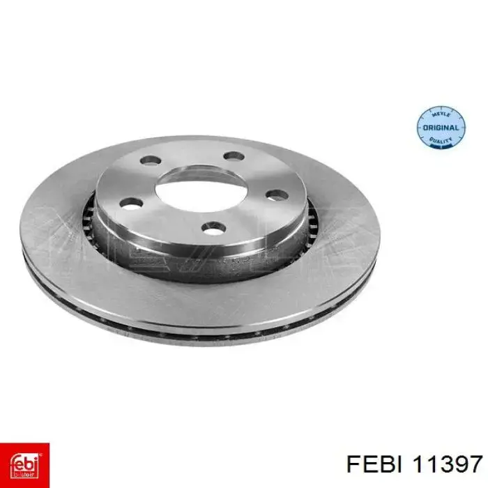 Compre 11397 Febi Disco do freio traseiro