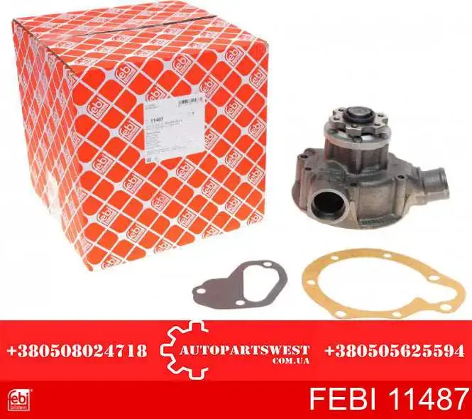 Bomba de água (bomba) de esfriamento Febi 11487 preço, a partir de 119,15 USD