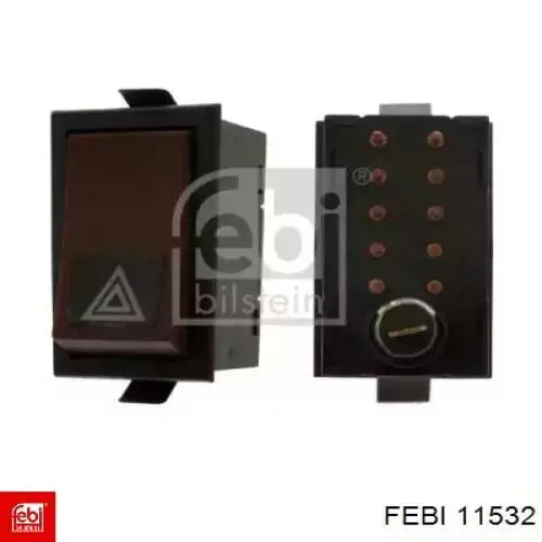 Botão de ativação do sinal de emergência Febi 11532 preço, a partir de 19,63 USD