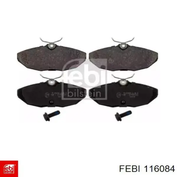 Sapatas do freio traseiras de disco Febi 116084 preço, a partir de 29,26 USD