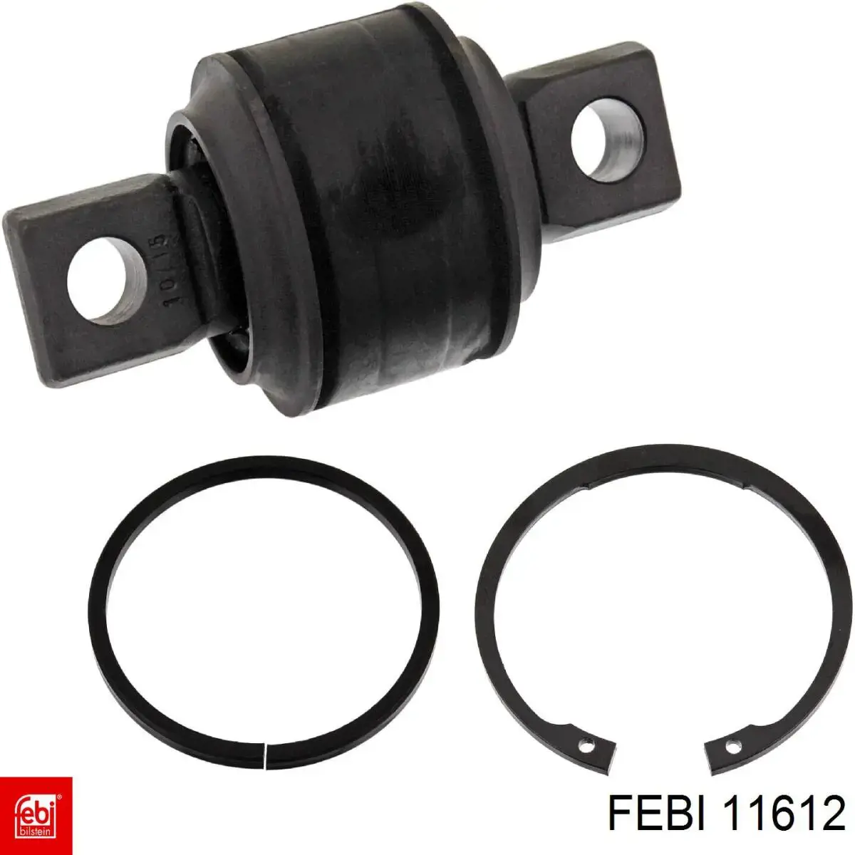 Compre 11612 Febi Bloco silencioso traseiro de barra Panhard