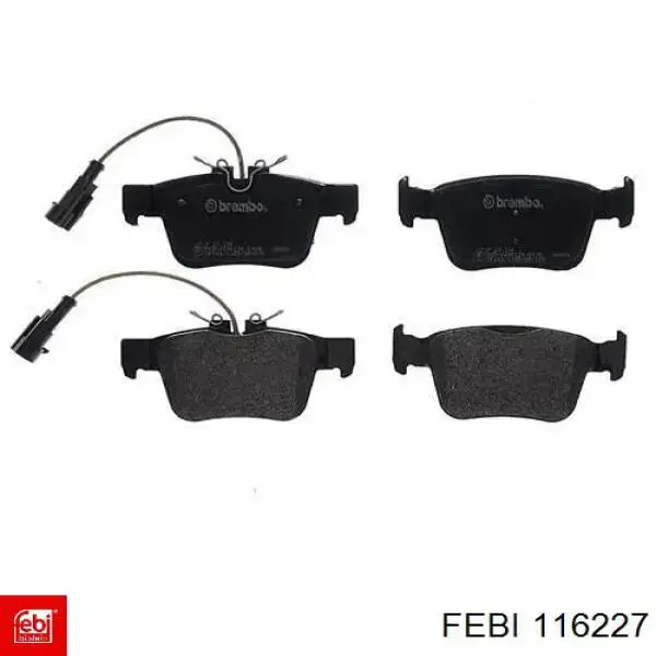 DP42315R EBC Brakes Sapatas do freio traseiras de disco