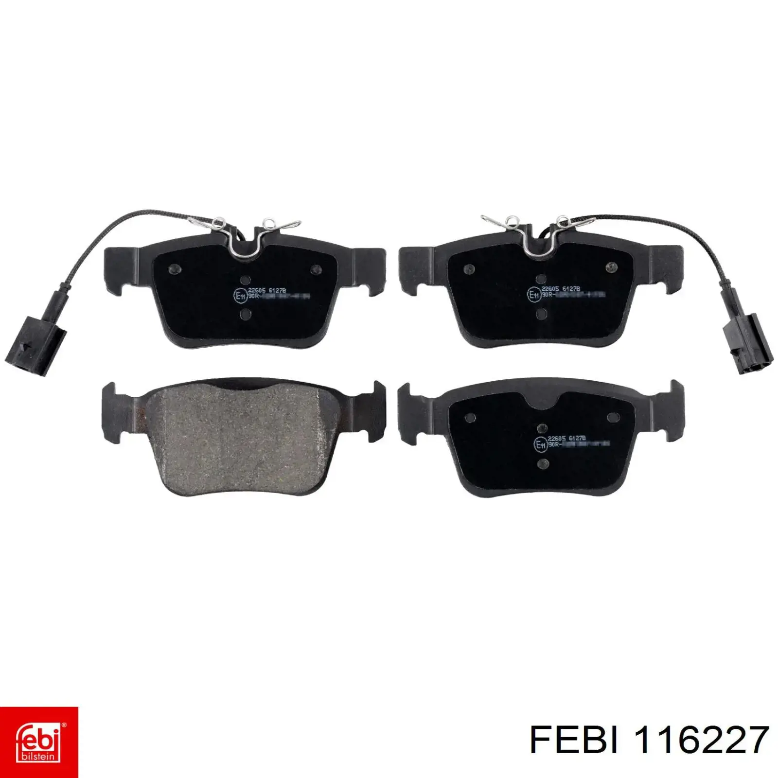 DP42315R EBC Brakes Sapatas do freio traseiras de disco