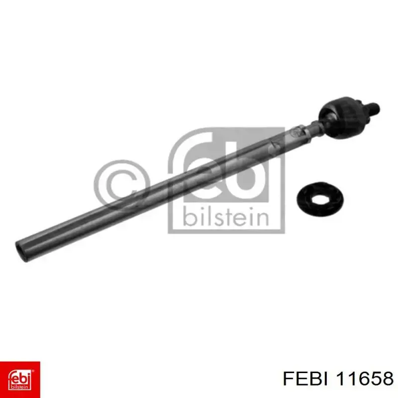 Compre 11658 Febi Braço oscilante inferior esquerdo de suspensão dianteira