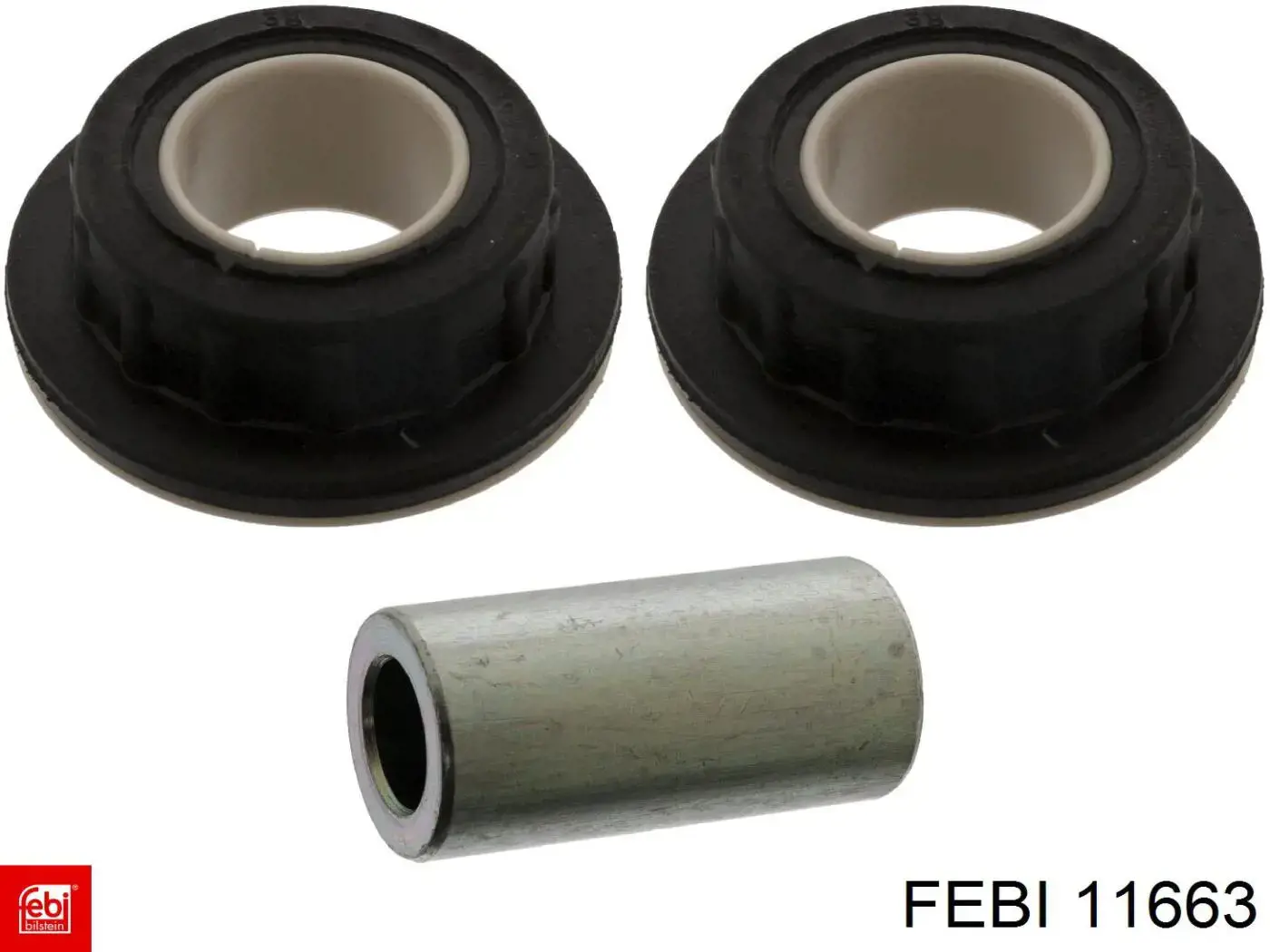 Compre 11663 Febi Bloco silencioso dianteiro do braço oscilante inferior