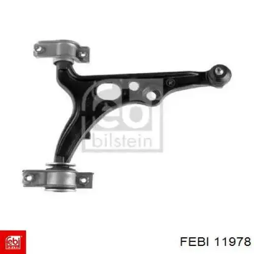 Braço oscilante inferior direito de suspensão dianteira Febi 11978 preço, a partir de 75,47 USD