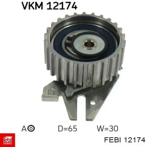 Vedante superior da tampa de válvulas de motor Febi 12174 preço, a partir de 12,00 USD