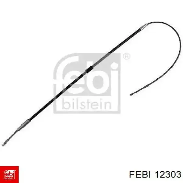 Cabo traseiro direito/esquerdo do freio de estacionamento Febi 12303 preço, a partir de 13,88 USD