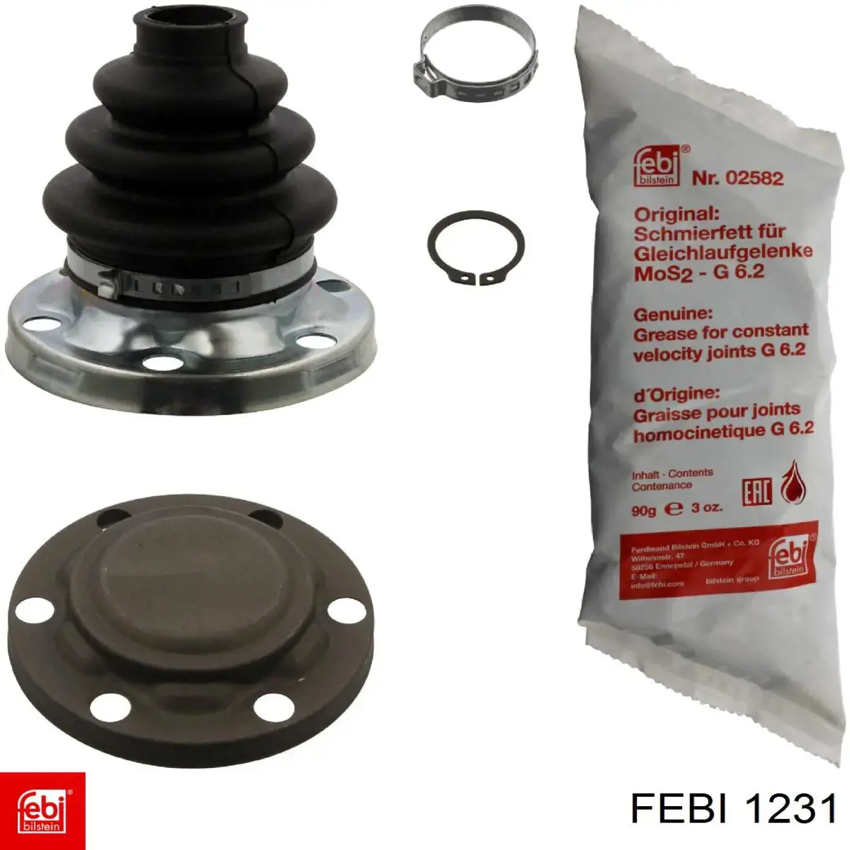 Rolo de reguladora de tensão da correia de transmissão Febi 1231 preço, a partir de 16,72 USD