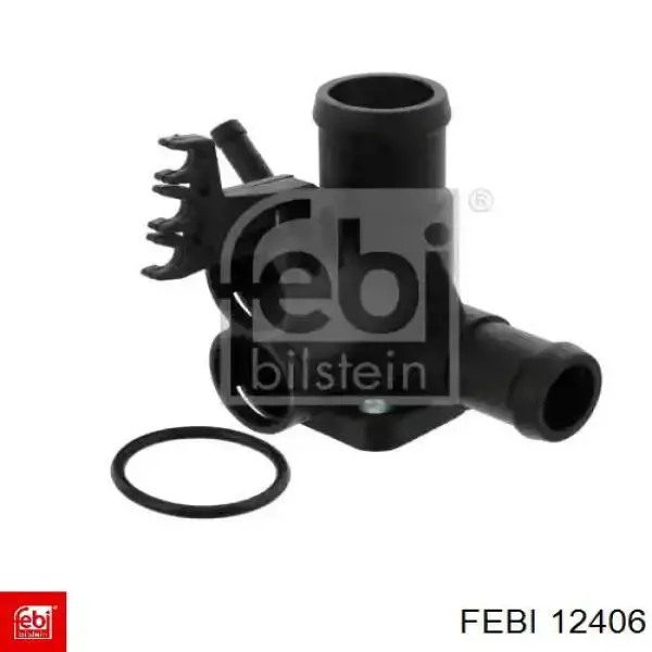 Flange do sistema de esfriamento (união em T) Febi 12406 preço, a partir de 5,83 USD