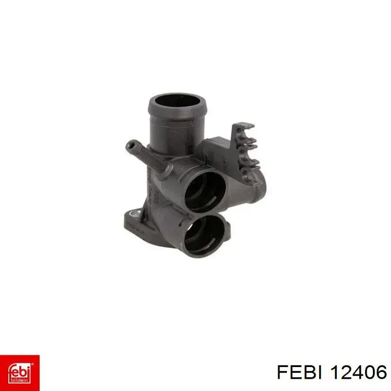Compre 12406 Febi Flange do sistema de esfriamento (união em T)