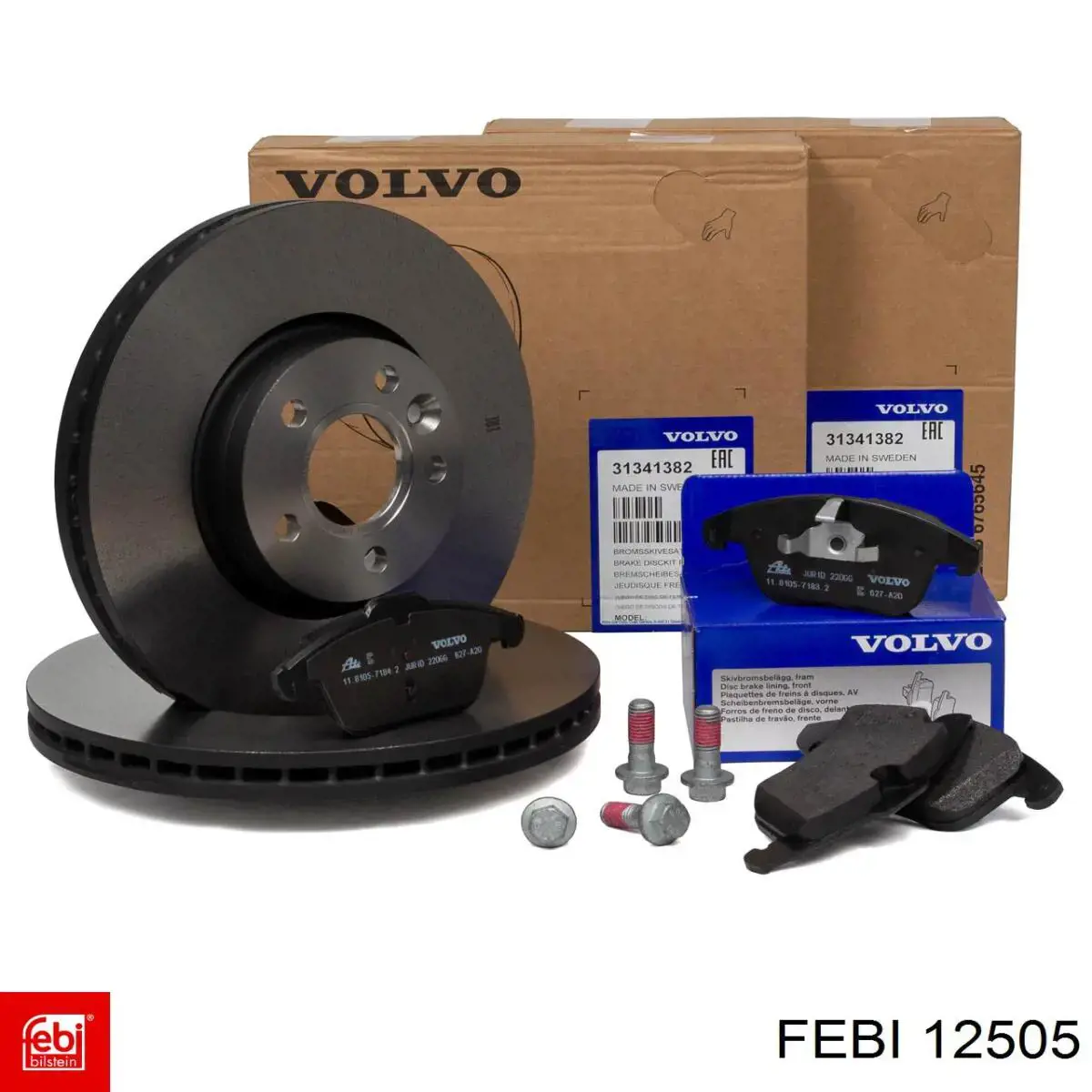 Compre 12505 Febi Coxim (suporte) dianteiro de motor