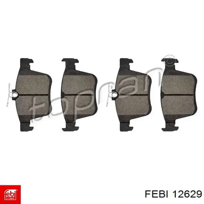 Bloco silencioso de viga traseira (de plataforma veicular) Febi 12629 preço, a partir de 19,63 USD