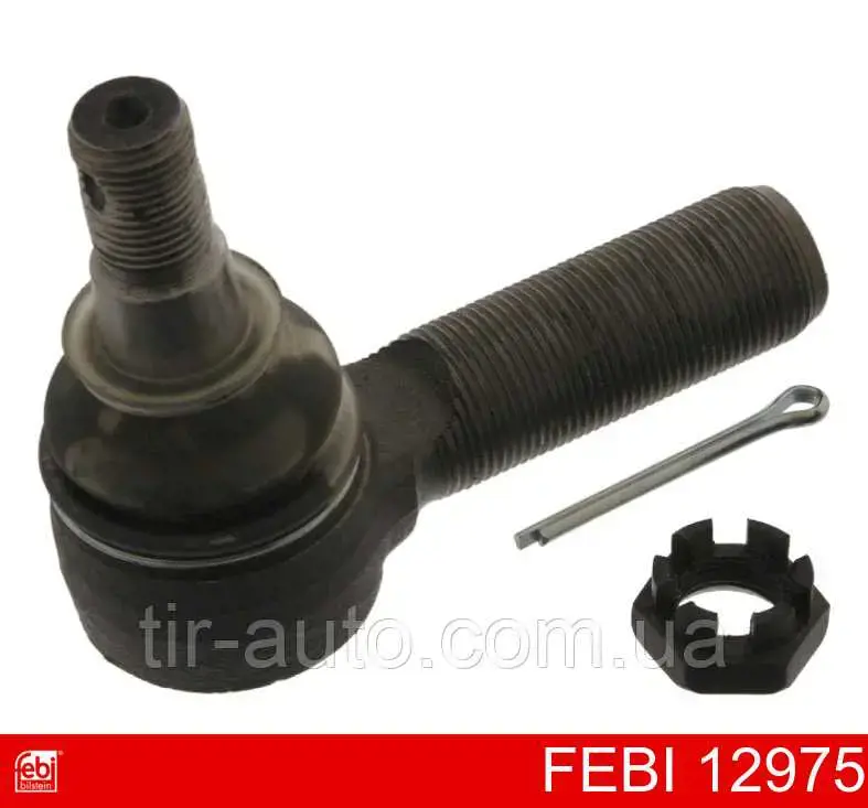Compre 12975 Febi Ponta da barra de direção transversal