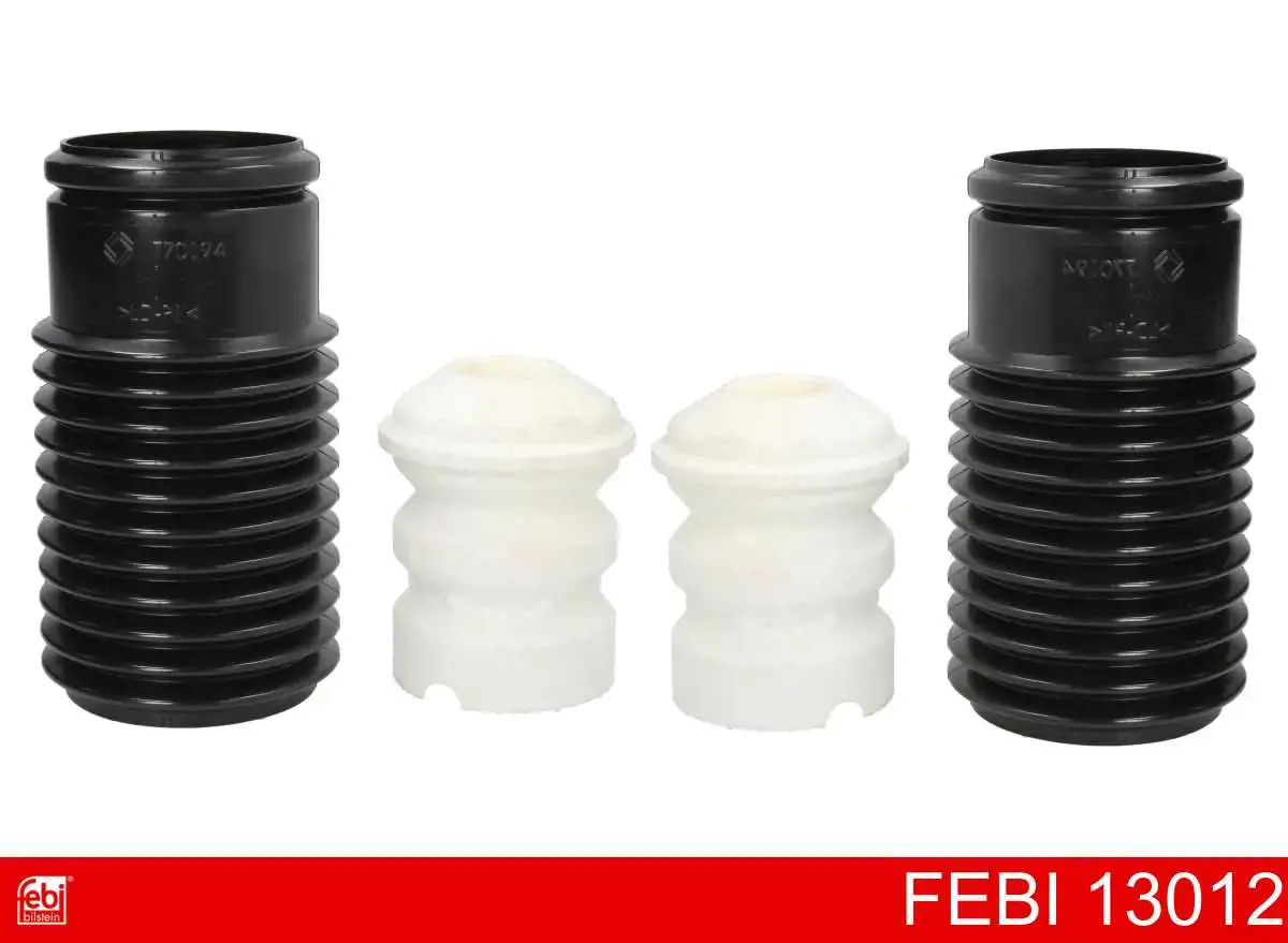 Pára-choque (grade de proteção) de amortecedor dianteiro + bota de proteção Febi 13012 preço, a partir de 23,18 USD
