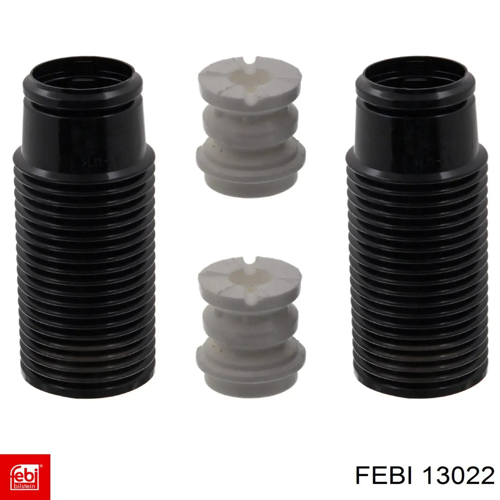 Pára-choque (grade de proteção) de amortecedor dianteiro + bota de proteção Febi 13022 preço, a partir de 30,40 USD