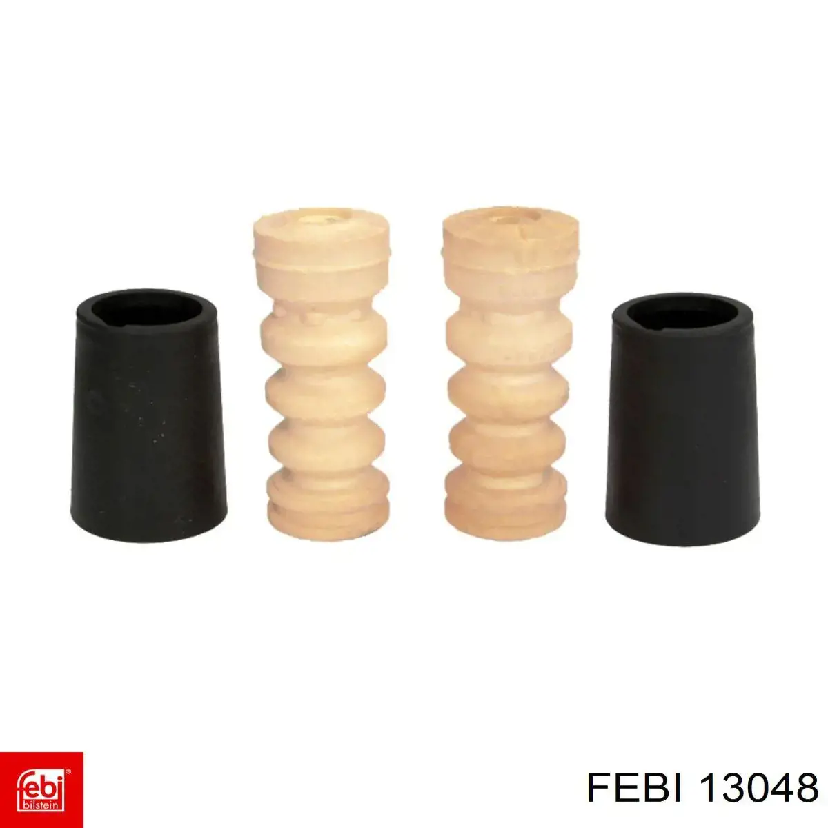 Pára-choque (grade de proteção) de amortecedor traseiro + bota de proteção Febi 13048 preço, a partir de 28,71 USD