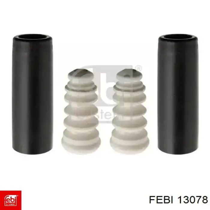 Compre 13078 Febi Pára-choque (grade de proteção) de amortecedor traseiro + bota de proteção