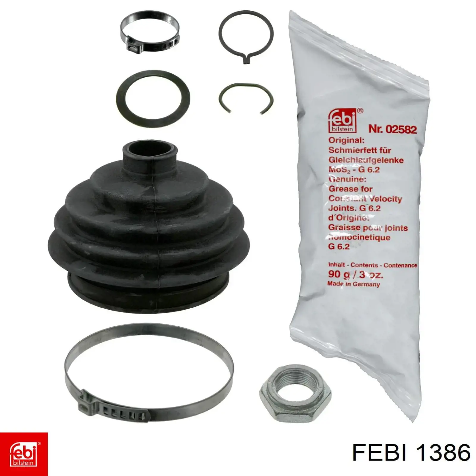 1386 Febi Kit de reparação do setor de acionamento de embraiagem