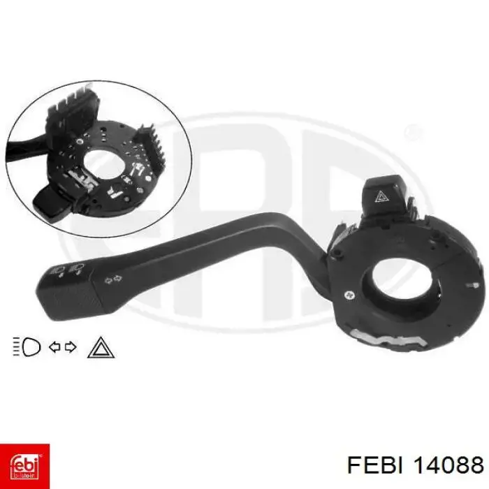 Compre 14088 Febi Comutador esquerdo instalado na coluna da direção