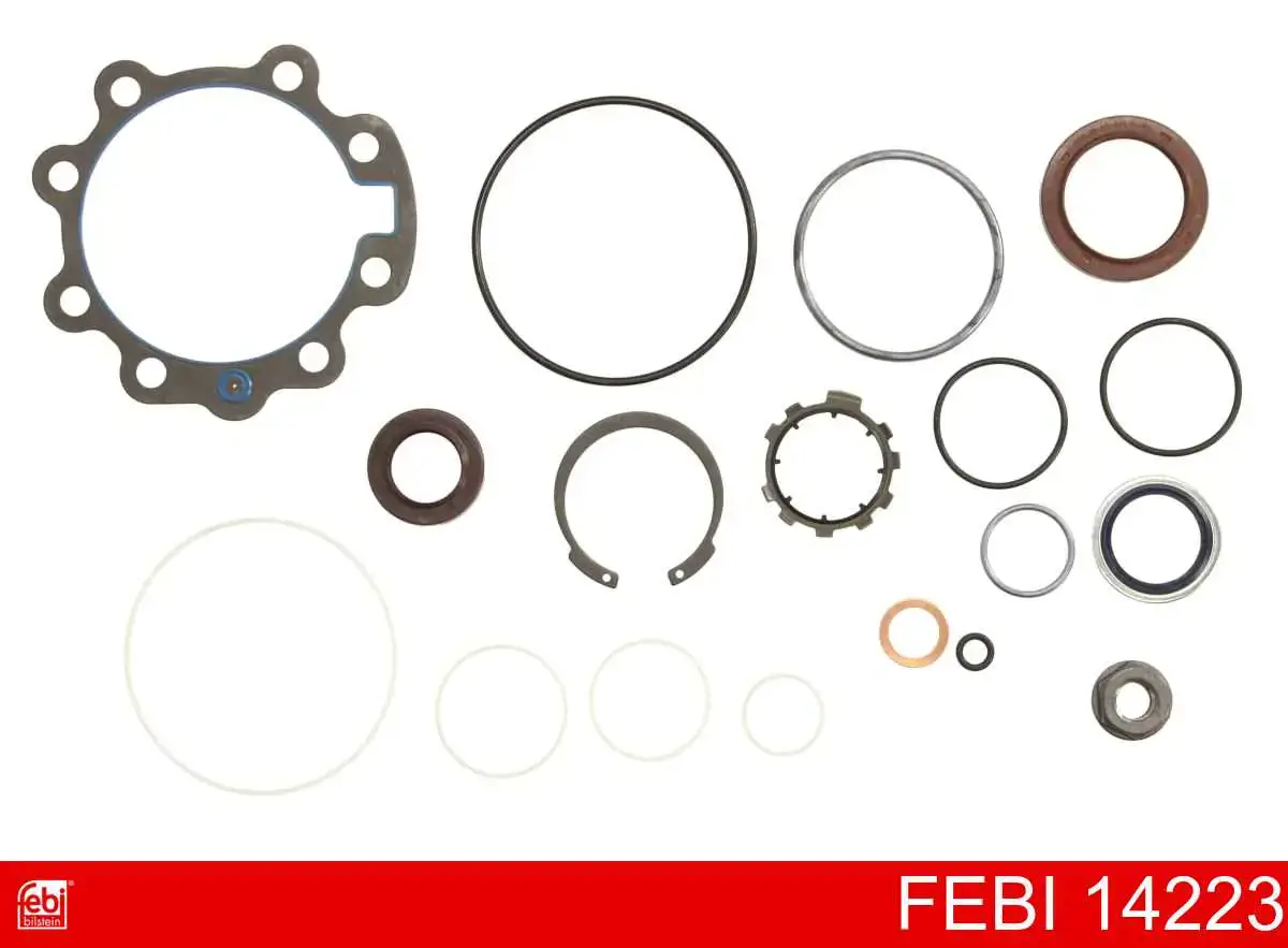 Kit de reparação da cremalheira da direção (do mecanismo), (kit de vedantes) Febi 14223 preço, a partir de 85,90 USD