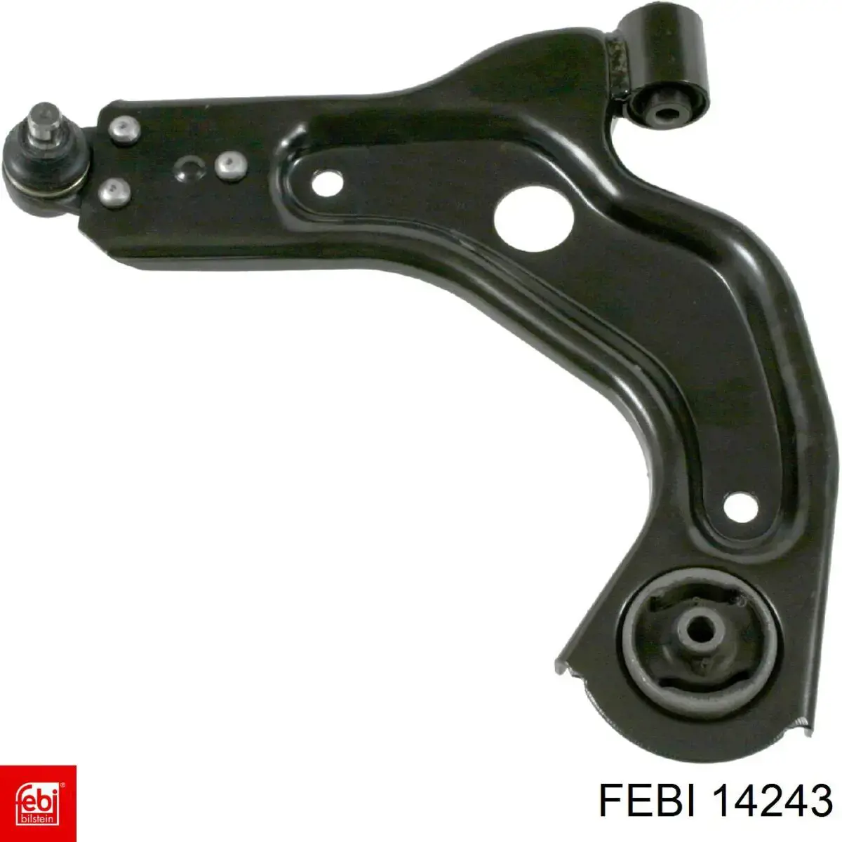 Compre 14243 Febi Braço oscilante inferior direito de suspensão dianteira