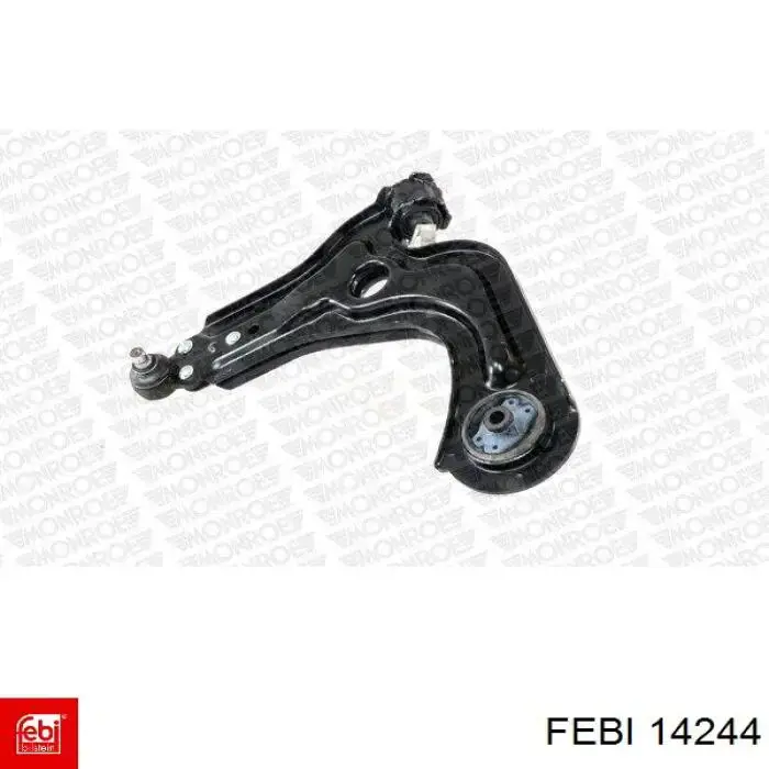 Compre 14244 Febi Braço oscilante inferior esquerdo de suspensão dianteira