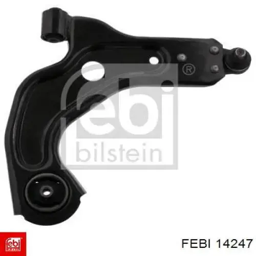 Compre 14247 Febi Braço oscilante inferior direito de suspensão dianteira