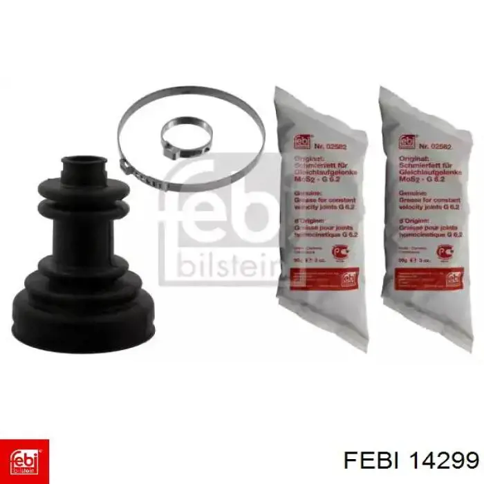 Bota de proteção externa de junta homocinética do semieixo dianteiro Febi 14299 preço, a partir de 6,85 USD