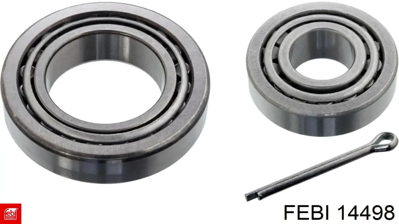Rolamento de cubo dianteiro Febi 14498 preço, a partir de 18,67 USD
