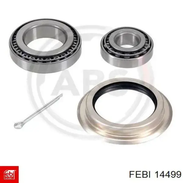 Compre 14499 Febi Rolamento de cubo dianteiro
