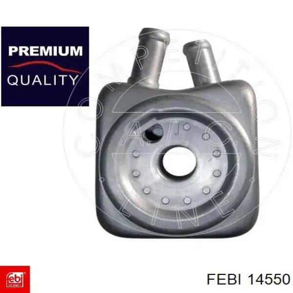 Compre 14550 Febi Radiador de óleo (frigorífico), debaixo de filtro